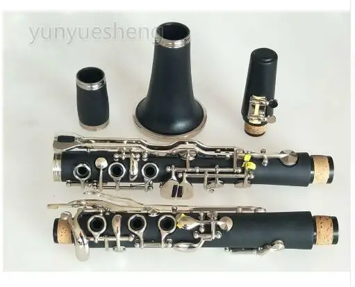 Высококачественный кларнет Bb ebonite 19 клавиш хороший звук|Кларнет| |