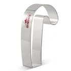 KENIAO рождественские конфеты тростник печенье-6,2x10,7 см зимние бисквит Фондант Кондитерские изделия хлеб сэндвич-форма-нержавеющая сталь