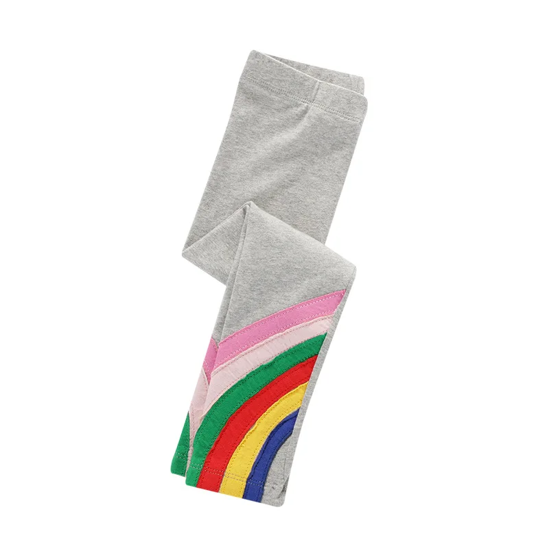 SAILEROAD Rainbow Pattern Детские леггинсы Хлопок Baby Girl брюки для детской одежды 7 лет