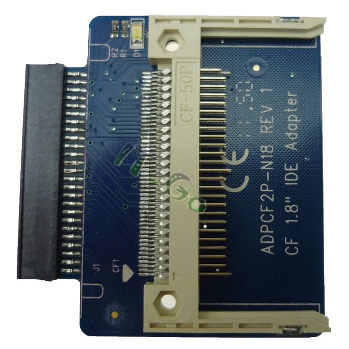 Высокоскоростной CF до 50pin IDE 1 8 дюйма PATA Женский конвертер-бесплатная доставка |