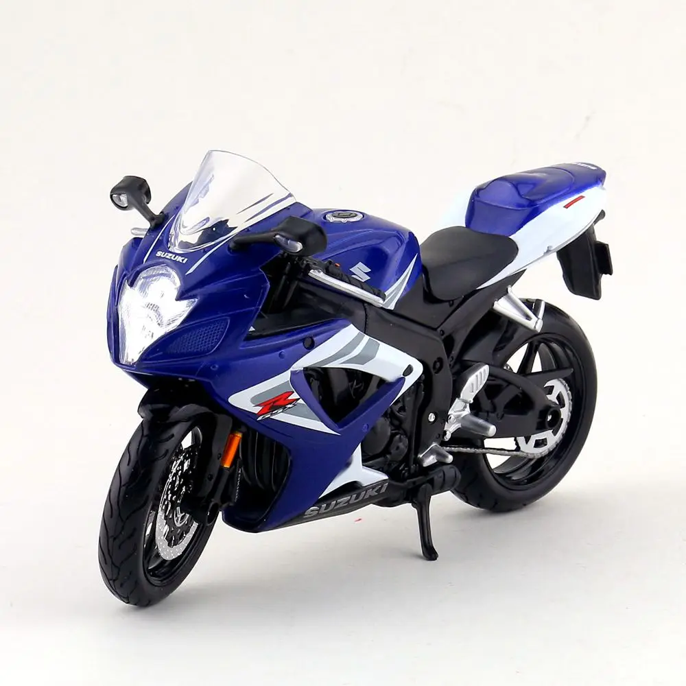 Модель мотоцикла Maisto/масштаб 1:12/имитация под давлением/SUZUKI GSX R750 Supercross/деликатная