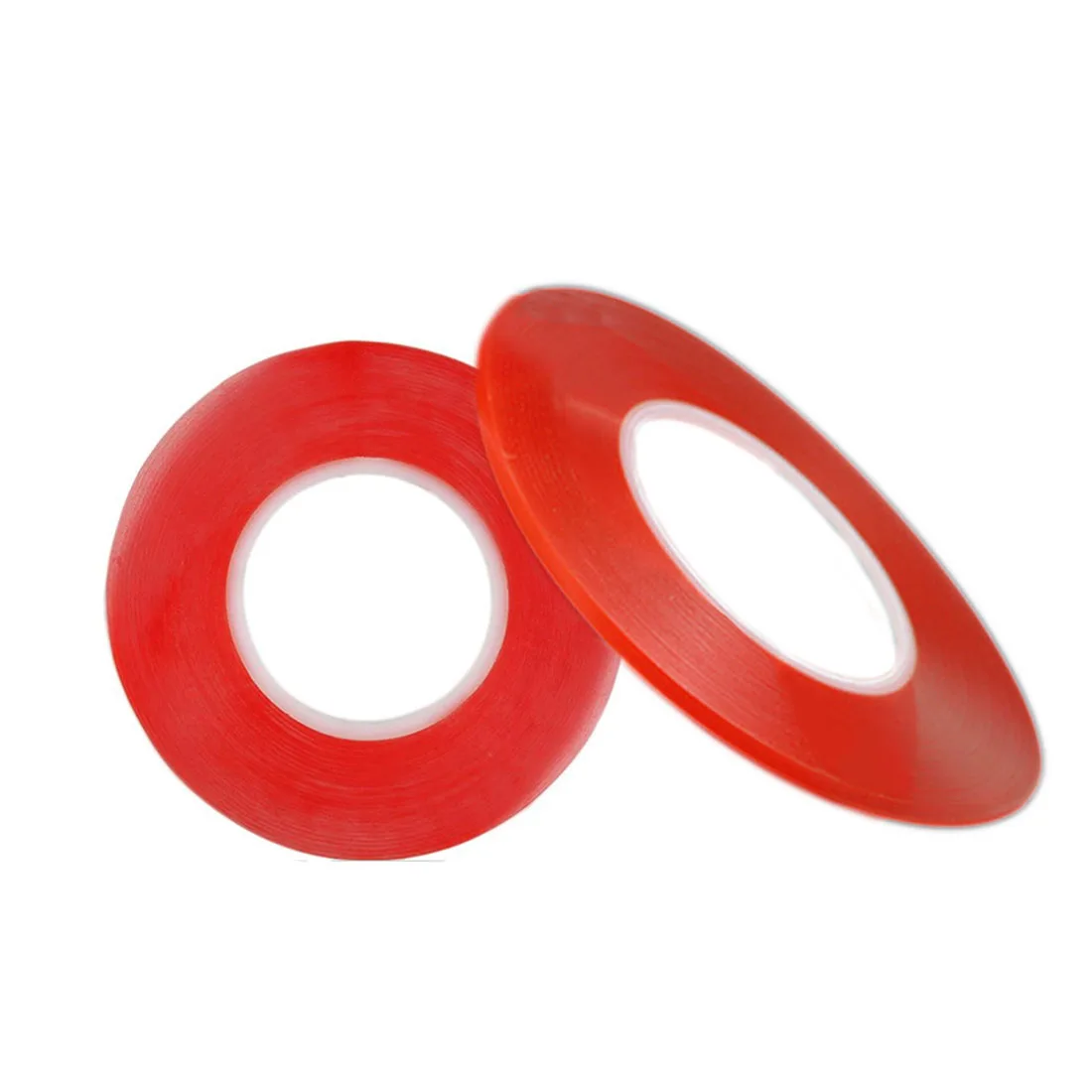 5 мм 50 м прочная акриловая клейкая красная пленка прозрачная наклейка
