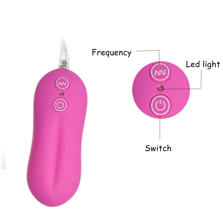 Двойной мини вибратор 10 скоростей водонепроницаемый с дистанционным