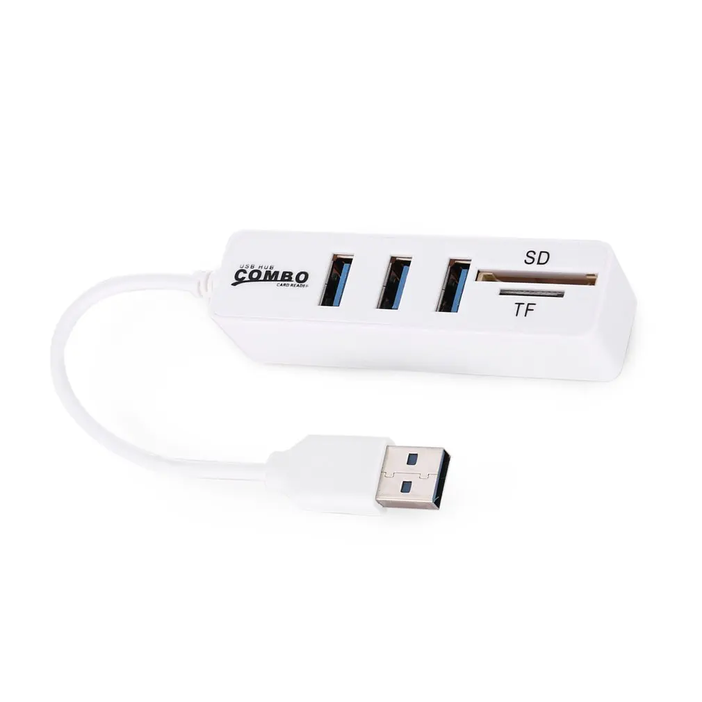 USB 2 0 концентратор разъем Sup порты TF карта usb Порты адаптер расширитель
