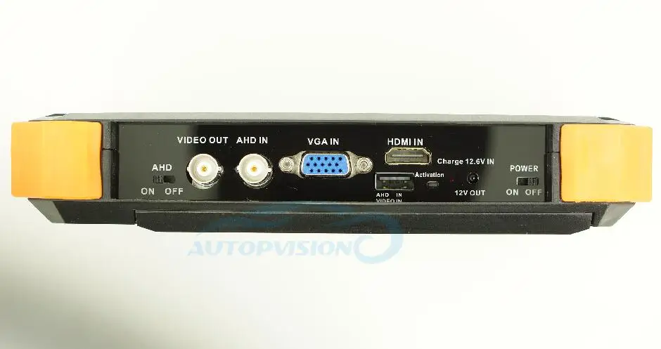 

7" inch X41A AHD camera tester CCTV tester monitor AHD analog camera testing 12V Power Output