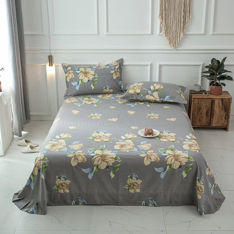 3 предмета, Роскошное хлопковое покрывало 160x230200x240 см, 245x250245x270 см, покрывало, простыня, наволочки