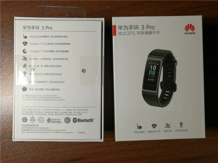 huawei Band 3 Pro Smartband gps металлическая рамка Amoled полноцветный дисплей сенсорный экран Датчик сердечного ритма датчик сна