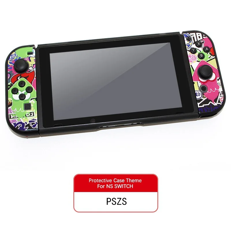 Joy-con Тонкий защитный жесткий чехол, противоскользящий корпус, 3 части, дизайн, разделен для NS Zend Switch(прямая стыковка