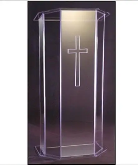 

plexiglass material acrylic podium lectern decoration table furniture