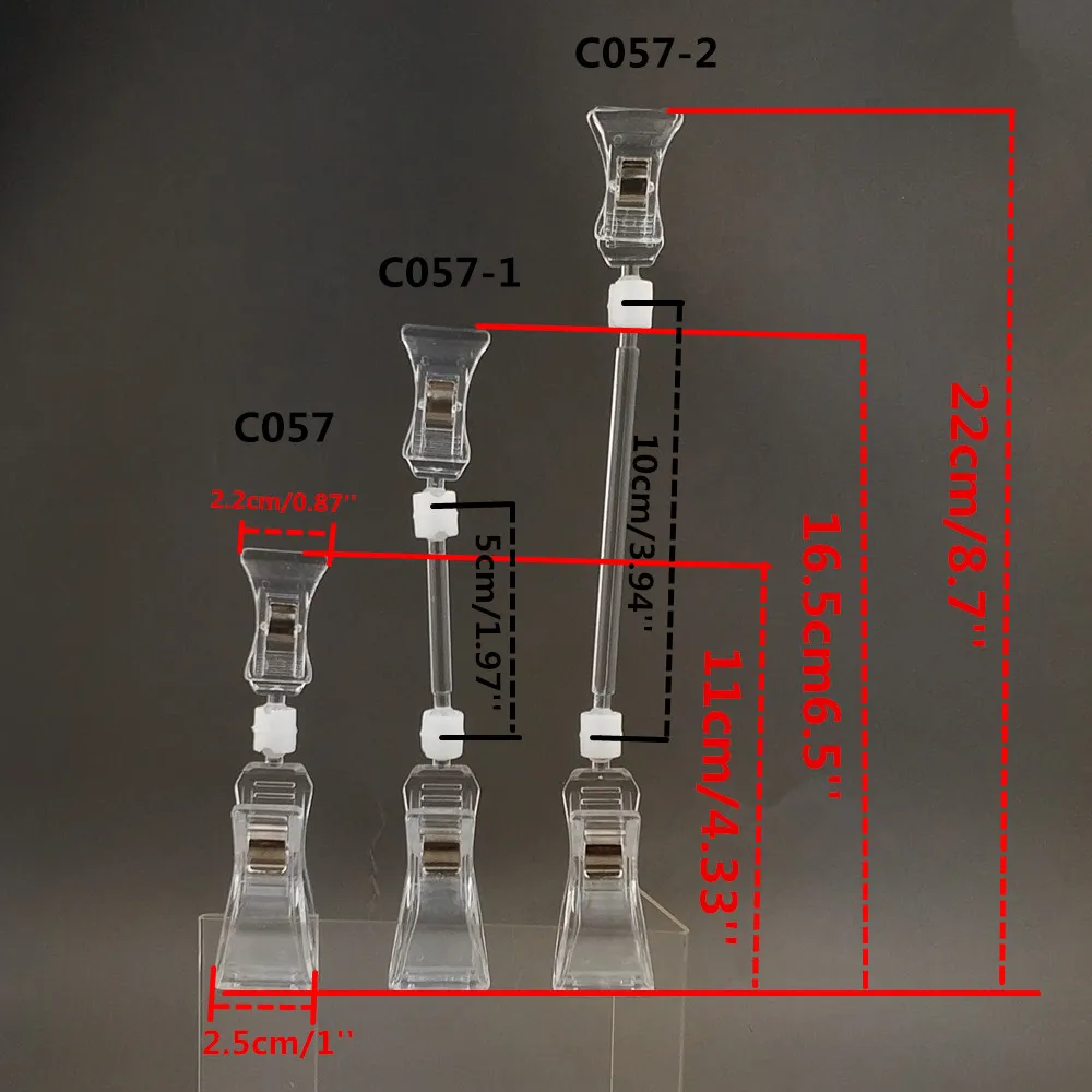 Прозрачный популярный пластиковый рекламный знак вывеска бумажная карточка
