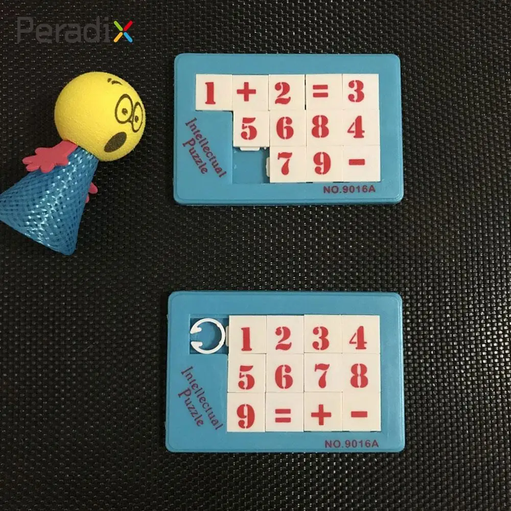 Peradix Игрушка прорезыватель для мозга скользящая головоломка случайная мини игра