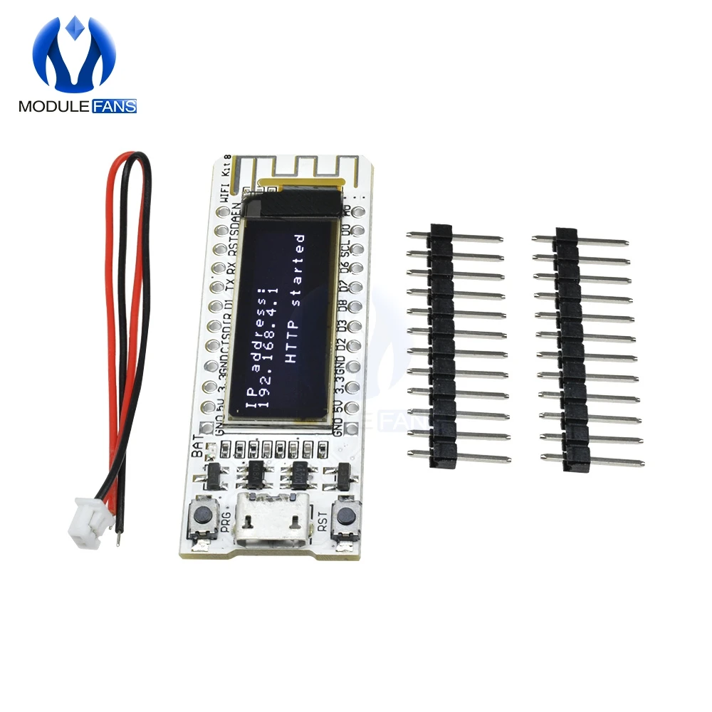 ESP8266 WIFI 0 91 дюймов 128*32 цифровой OLED CP2014 32 Мб флэш Интернет вещей макетная плата PCB