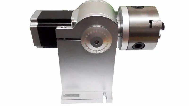 rotary lens 20 Вт, 30 Вт, 50 Ватт Портативный металлические печати изображения мини волоконная лазерная маркировочная машина цена - Цвет: rotary lens
