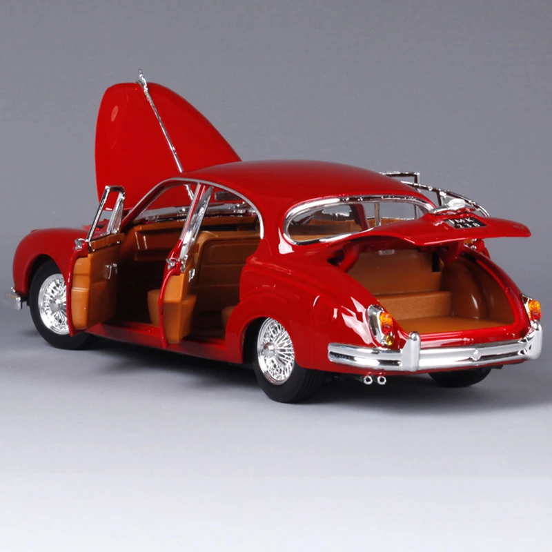 1:18 литая машина 1959 Mark II красные классические автомобили сплав автомобиль