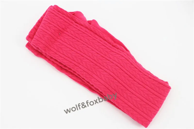 Розничная 2-7 лет колготки чулки яркие цвета утепленные детские колготки из чесаного хлопка весна-осень-зима