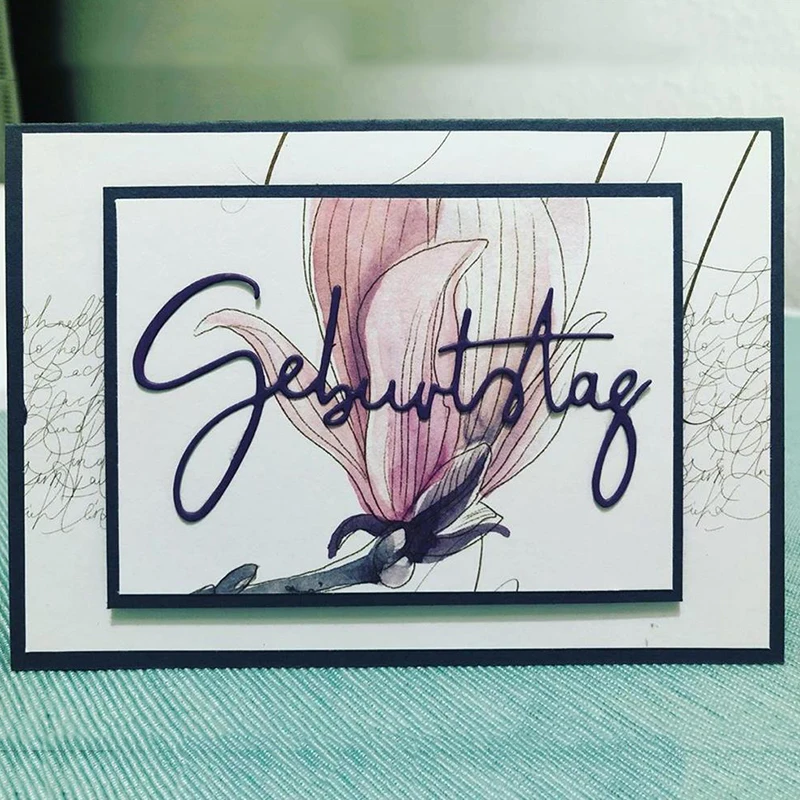 Штампы розмарина трафарет для письма металлические штампы скрапбукинга