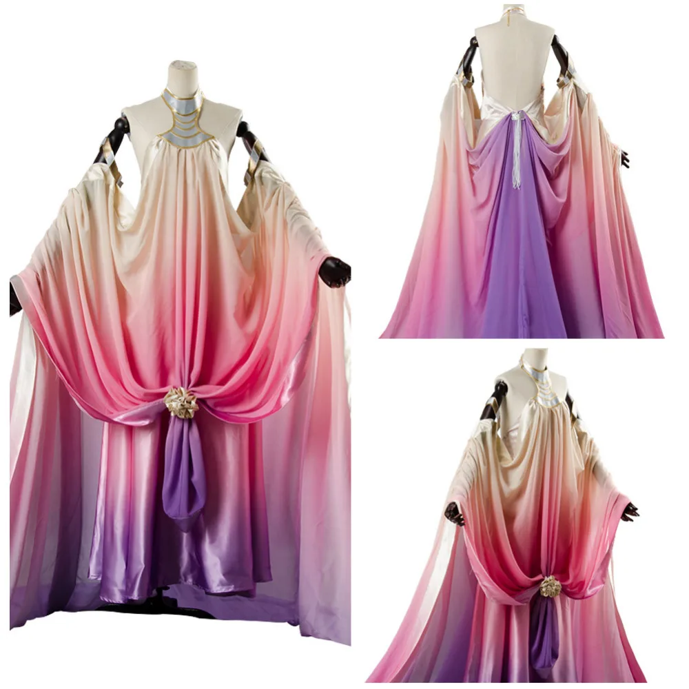 Звезда Косплэй войны: Queen Падме наберри платье для взрослых Для женщин