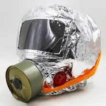 Противопожарная маска аварийный капюшон кислородные противогаз респираторы 30 минут дым токсичный фильтр противогаз с упаковочной коробкой спасательная маска