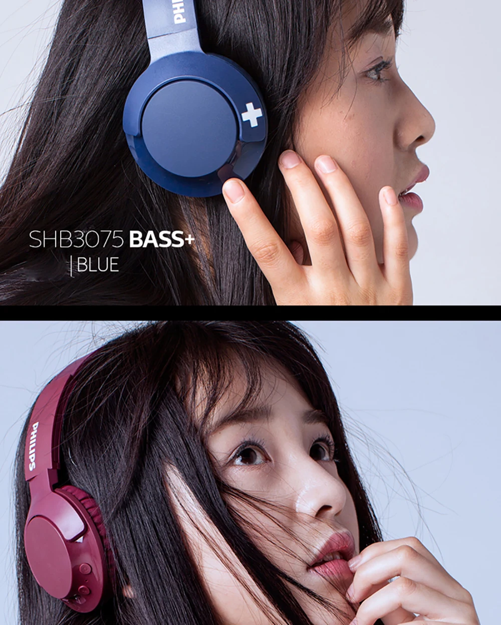 Подлинная беспроводная гарнитура Philips SHB3075 с Bluetooth 4,1 наушники с регулятором громкости полимер для смартфона samsung Xiaomi