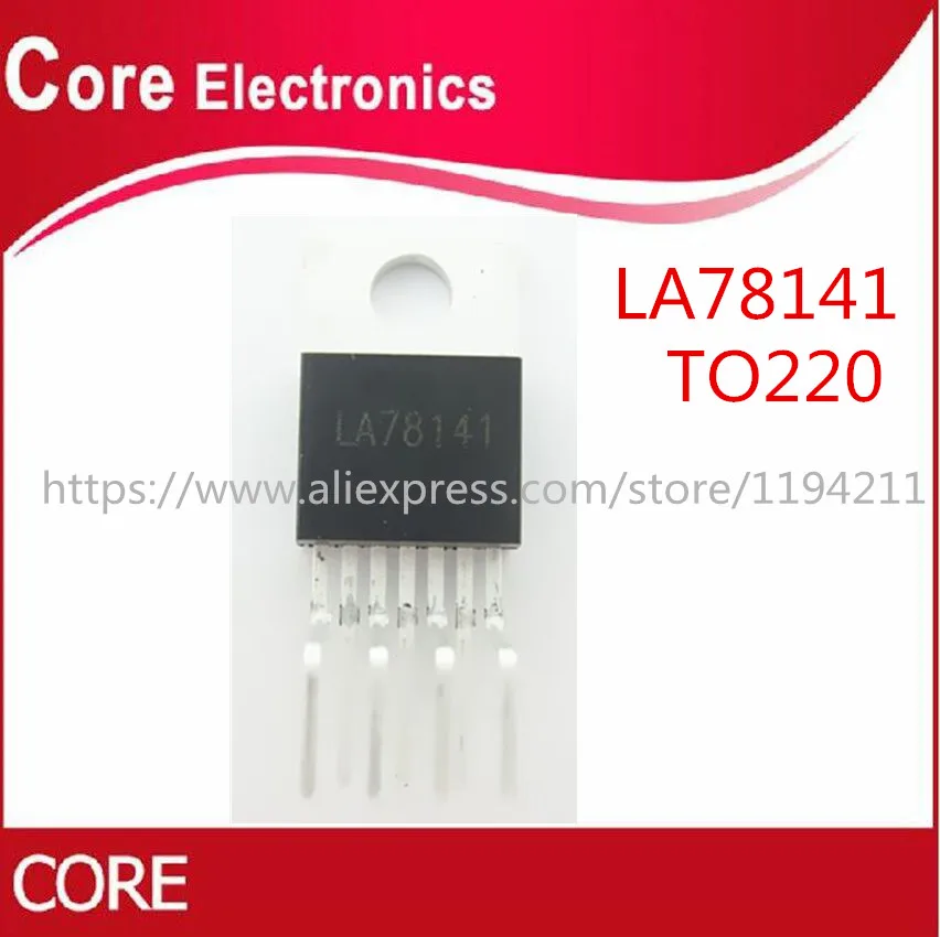 50 шт LA78141 до 220 молния 78141 TO220 7 Новый|Интегральные схемы| |