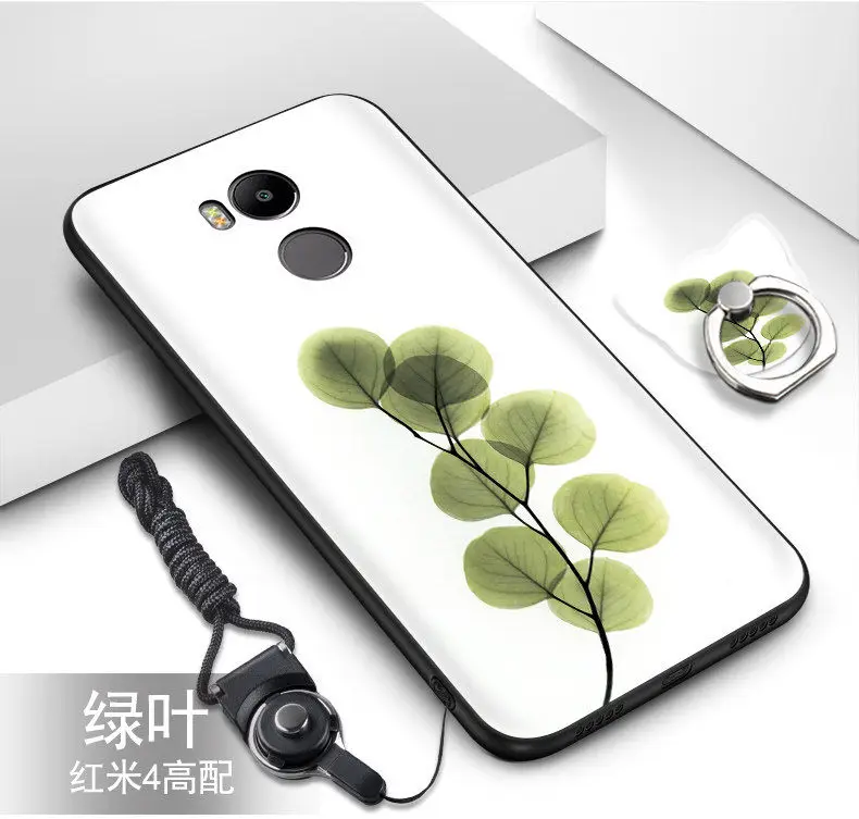 Чехол для Xiaomi Redmi 4 Pro. Роскошный тонкий мягкий силиконовый чехол из ТПУ с функцией