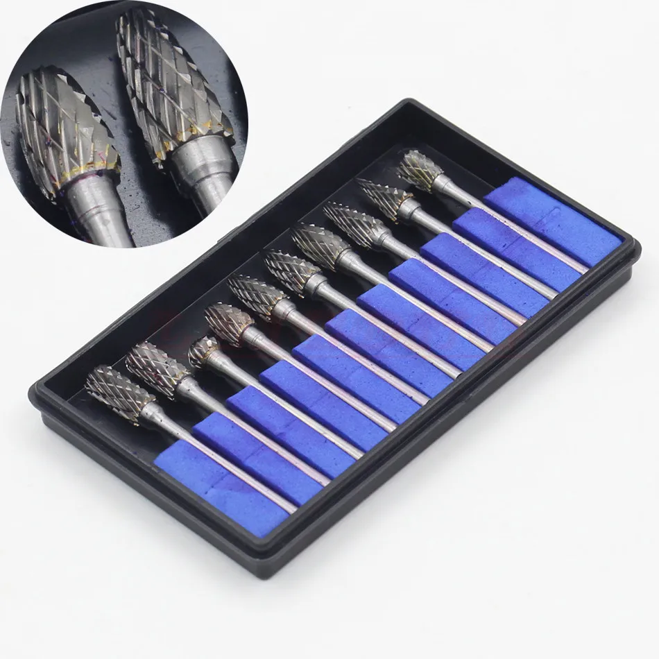 10 шт. набор твердосплавных насадок для дрели Dremel|micro drill bits|drill bits for metaldrill bit set |