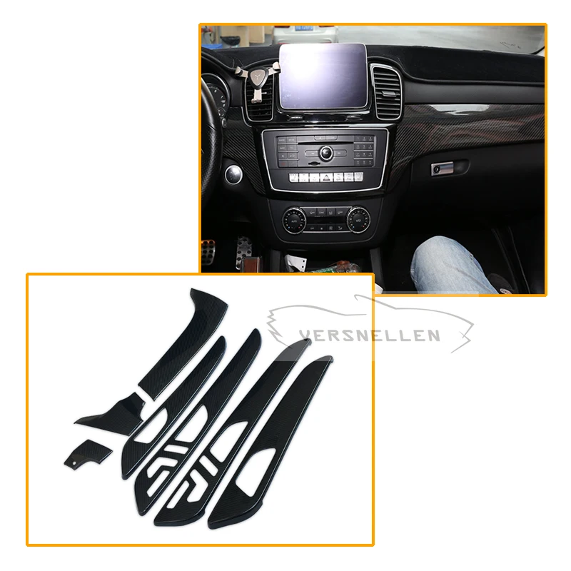 7 шт. внутренняя часть из углеродного волокна для Mercedes Benz G Class W463 GL X166 GLE M сухая
