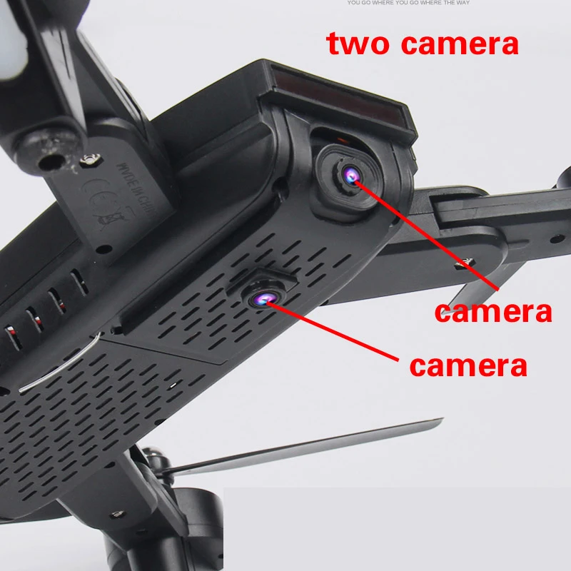 Стабильный Дрон 1080P FPV Wi Fi с камерой HD позиционирование оптического потока