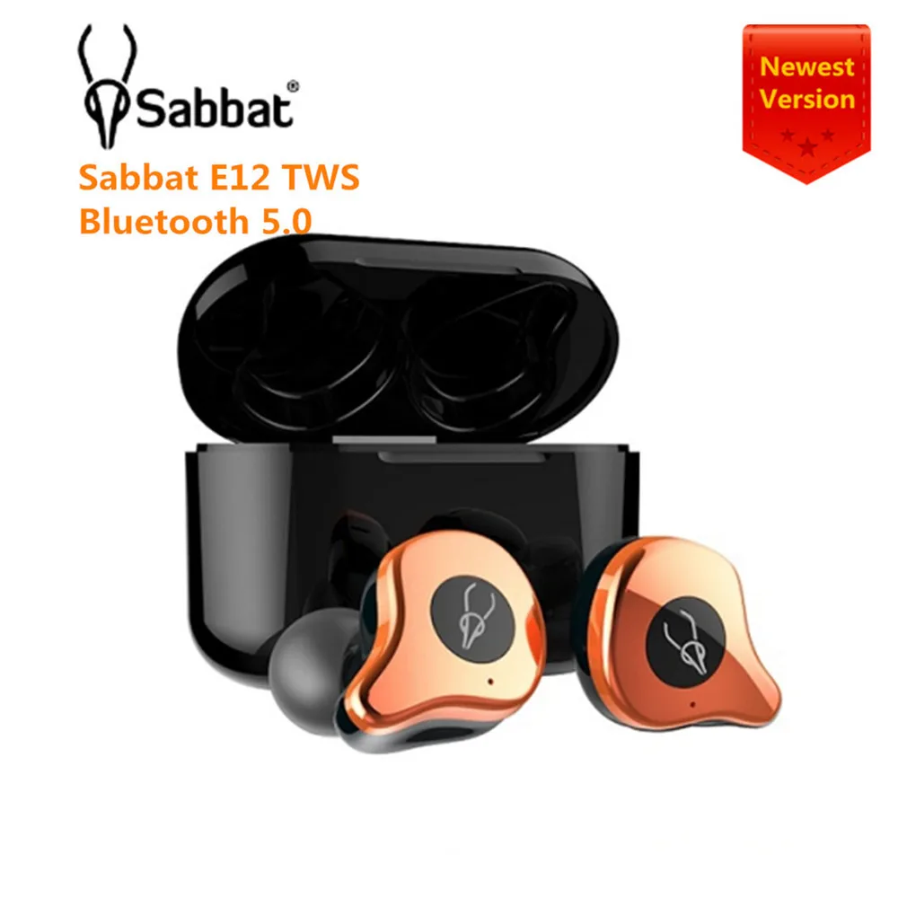 Оригинал Sabbat E12 TWS 5 0 Bluetooth беспроводная гарнитура HiFi стерео наушники спортивные