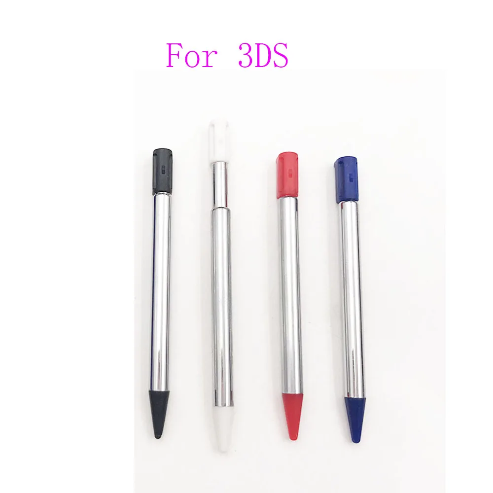 Черный белый красный синий металлический телескопический стилус для