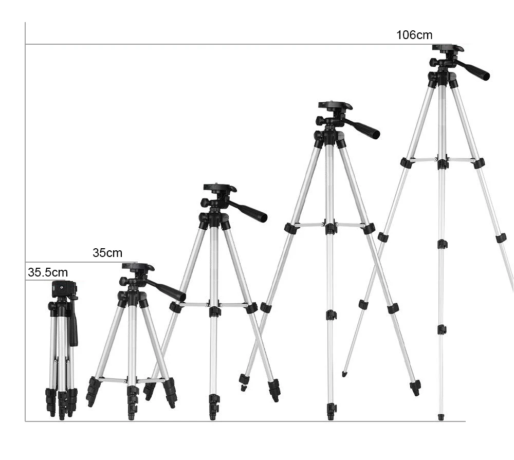 WT-3110A Профессиональный штатив для камеры Canon Nikon sony DSLR камера видеокамера мини портативный штатив смартфон камера