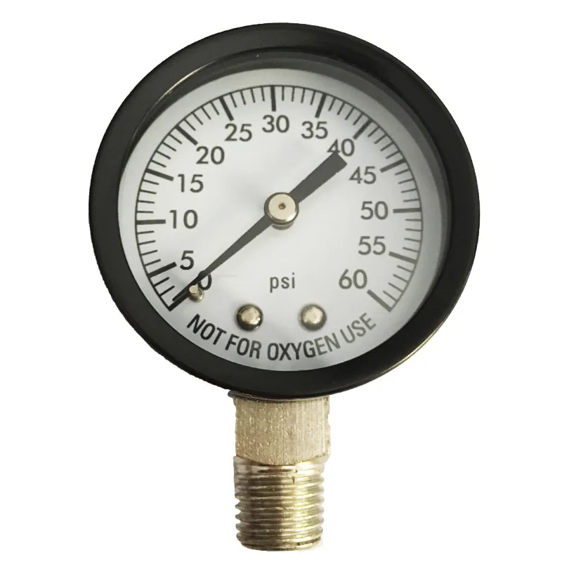 Манометр 0 60 psi 50 мм измеритель давления измерительный прибор для компрессора