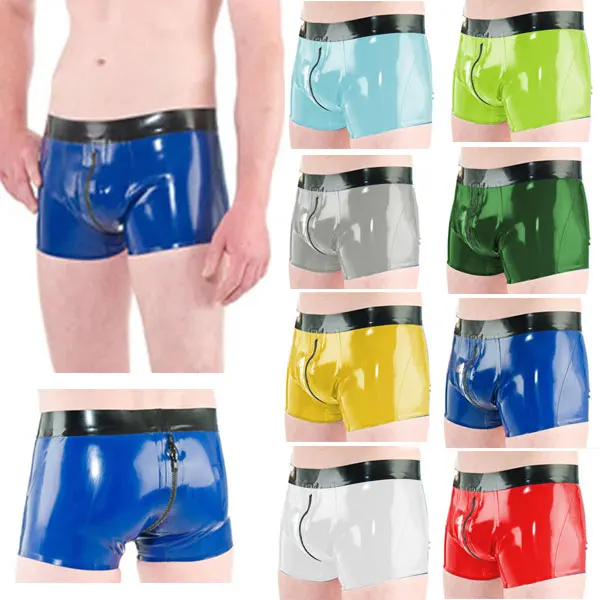 

Latex Rubber Fashion Men's Boxer Shorts