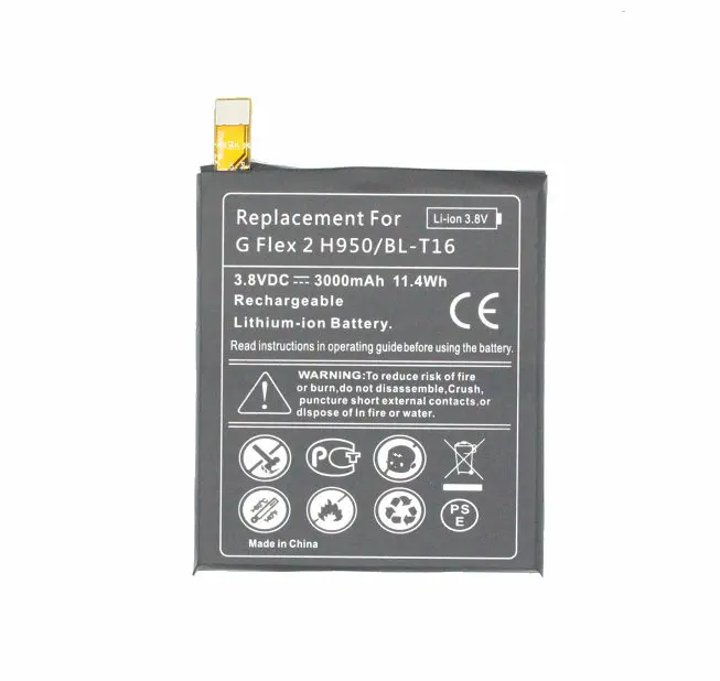 ITopZea 3000mAh / 11.4Wh BL T16 запасная батарея для LG G flex 2 Vu 4 Vu4 H950 H955 H959 US995 LS996 H955A и т. Д.| |