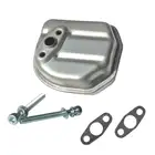 Глушитель с наполнителем и прокладками для 4-тактного триммера для газонокосилки HONDA GX35 35,8 куб. См.