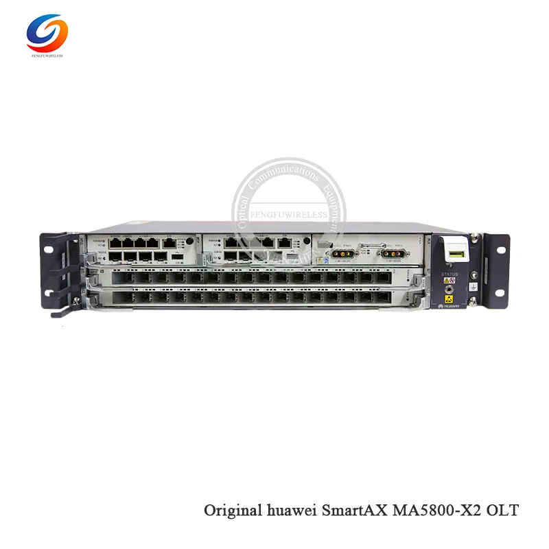 Huawei small OLT MA5800-X2 с 1* MPSC 10G плата управления и интегрированные платы(с 2*10G портами) с 1* PISB AC+ источник питания постоянного тока