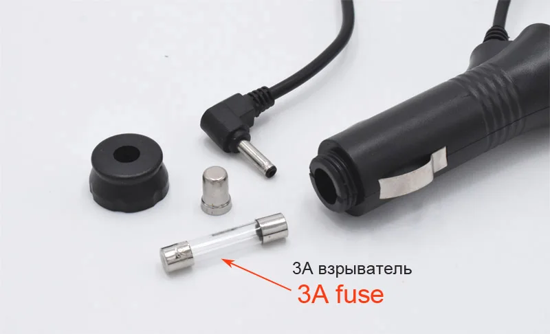 XCGaoon 12 В 3,5 а диаметр 3,5 мм порт автомобильное зарядное устройство вход DC 12 В для автомобиля радар детектор DVR камера gps кабель м(11.4ft