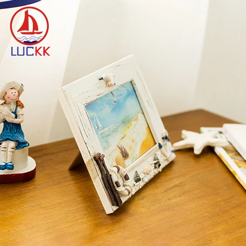Деревянная фоторамка LUCKK 12*16 ручной работы в стиле ретро скандинавский домашний