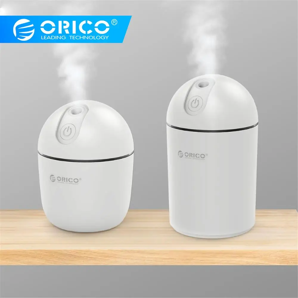 ORICO USB 200 мл/300 мл увлажнитель воздуха для офиса дома автомобиля светодиодный мини
