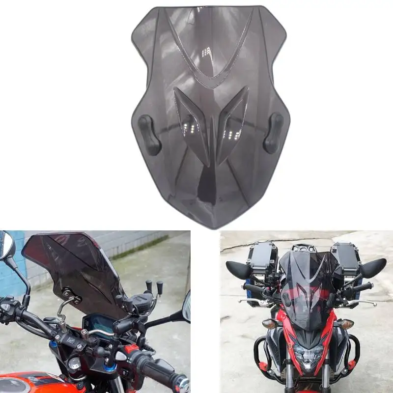 Переднее лобовое стекло направляющая бленда для Honda CB500F повышающая и утолщенная