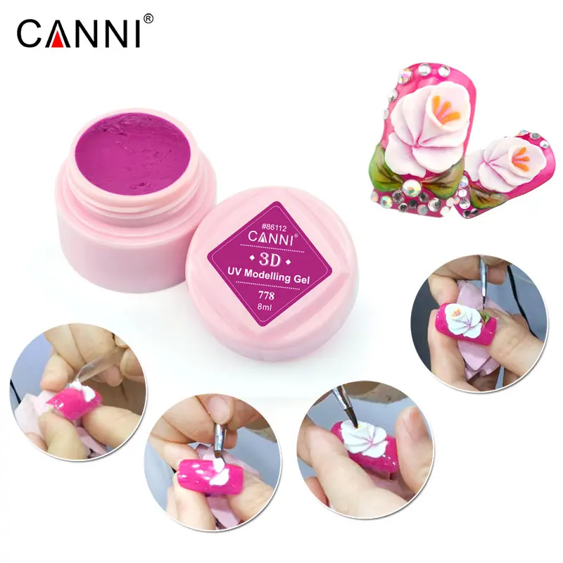 Гель для рисования ногтей CANNI GDCOCO 8 г 24 цвета | Красота и здоровье