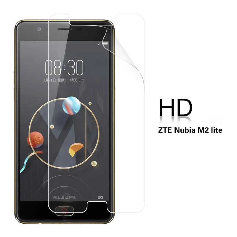 HD прозрачный глянцевый фильм для ZTE Nubia M2 lite Play матовая пленка анти-отпечатков
