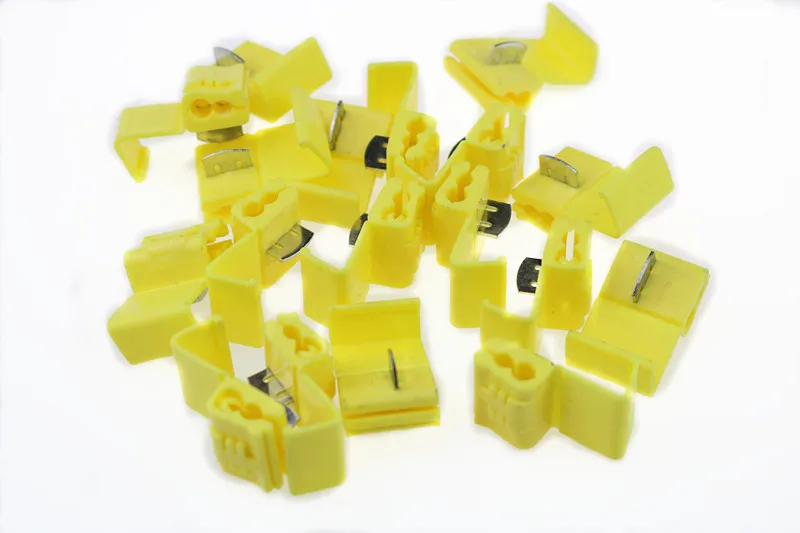 

50 PCS Hot Arrival Yello12AWG Quick Splice Scotch Lock Wire Connect
