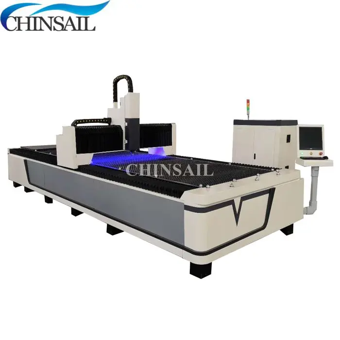 CE & ISO стандарт CHINSAIL 1325 1530 2030 2040 Промышленный Станок для волоконной лазерной резки
