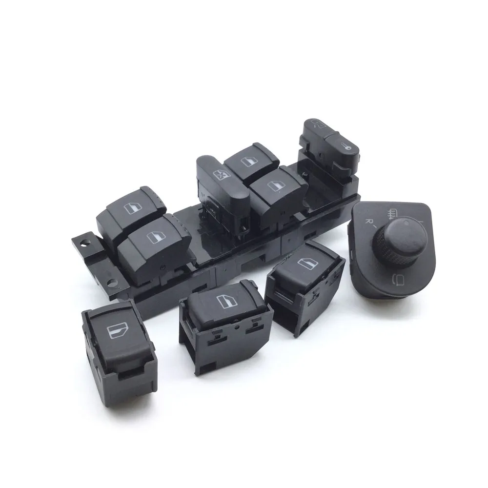 Кнопка переключателя для VW Jetta Golf MK4 Polo Bora A4 Passat B5 Beetle Power Window OE # 1J4959857D 1J1959565E