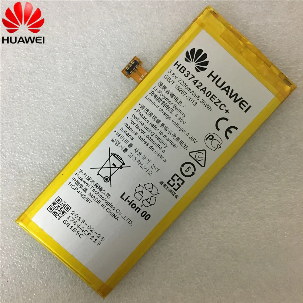Для Huawei P8 Lite батарея 2200 мАч HB3742A0EZC+ Новая замена Аккумуляторная батарея для Huawei P8 Lite