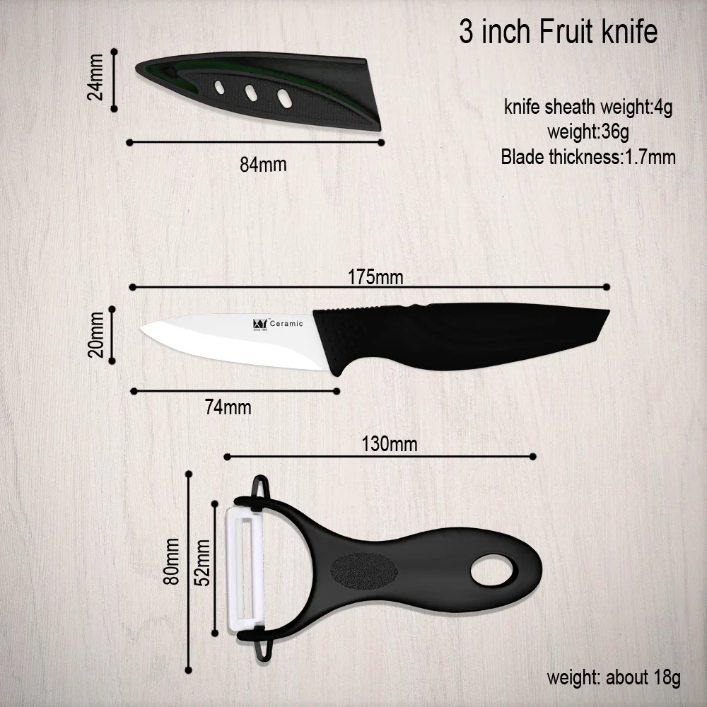 XYj абсолютно Нескользящая черная ручка острые лезвия кухонные ножи + Овощечистка