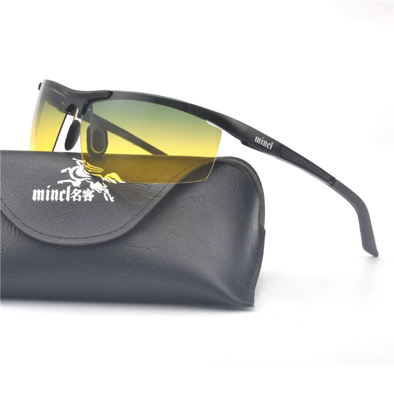Мужские солнцезащитные очки с поляризационными стеклами FML Безрамное