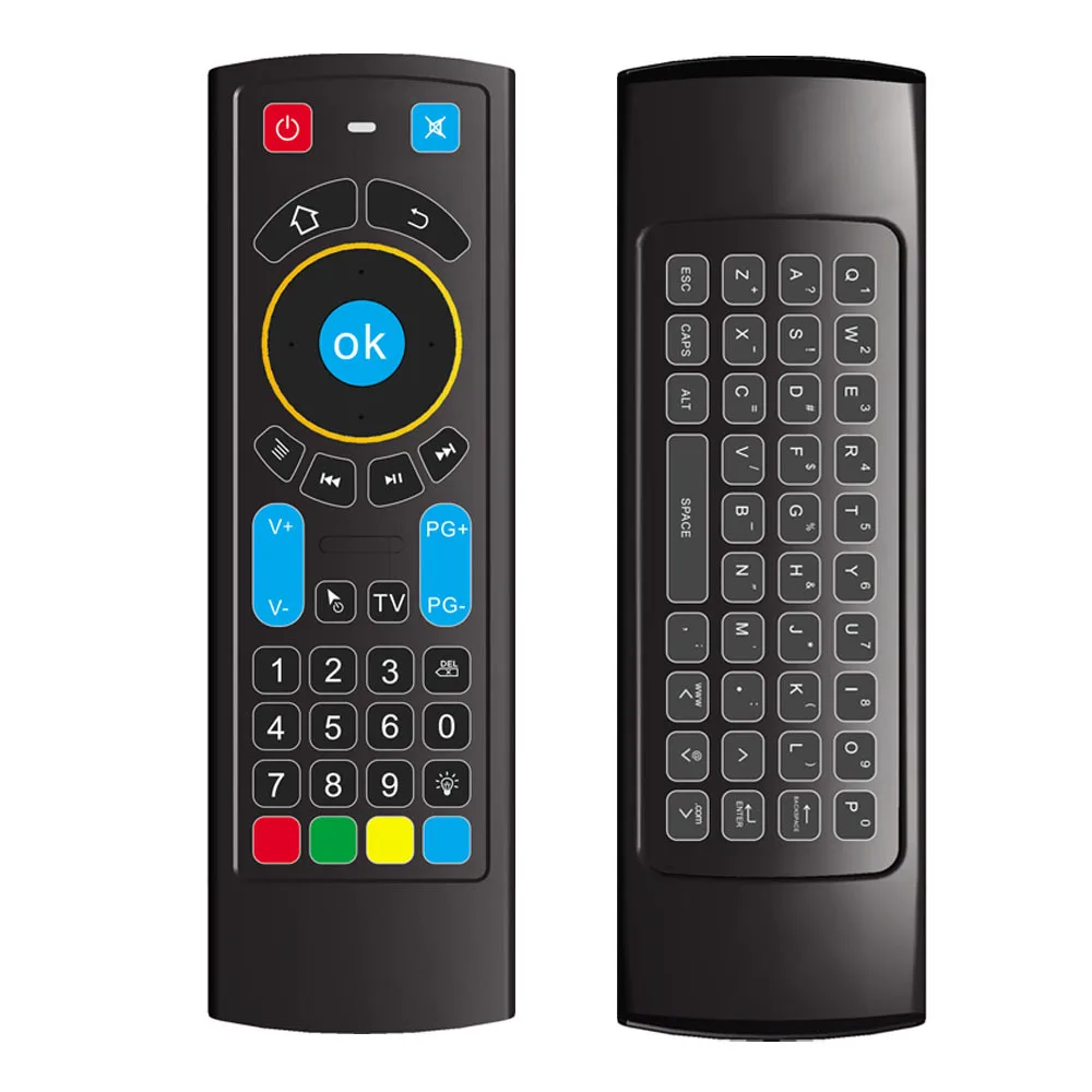 Беспроводная мини-клавиатура с дистанционным управлением 2 4G Air mouse IR Learning BT 3 0 для