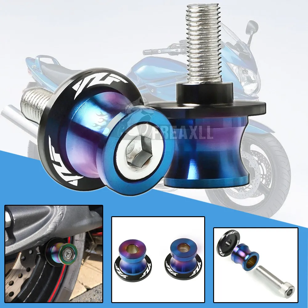 Для YAMAHA YZF R15 R6 R6S R25 R3 YZF600 YZF600R YZF1000 YZF750R катушки Swingarm ползунок стенды винты